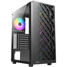 AZZA Geh Midi ATX Spectra 280B tempered Glass ARGB (CSAZ-280B) számítógép ház