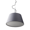 Azzardo Alicante szürke függesztett lámpa  (AZ-2294) E27 1 izzós IP20