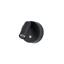 Azzardo Como Round fekete LED falikar (AZ-5630) LED 1 izzós IP20 világítás