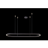 Azzardo Elena fekete LED függesztett lámpa  (AZ-5057) LED 1 izzós IP20