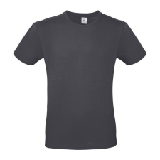 B&C B02E unisex rövid ujjú póló, dark grey - XL férfi póló