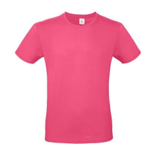 B&C B02E unisex rövid ujjú póló, fuchsia - M férfi póló
