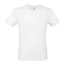 B&amp;C B02E unisex rövid ujjú póló, white férfi póló