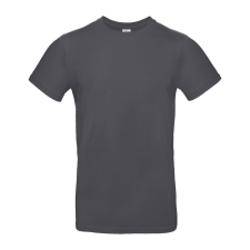 B&C B04E Exant 190 kereknyakú póló, dark grey - 3XL férfi póló