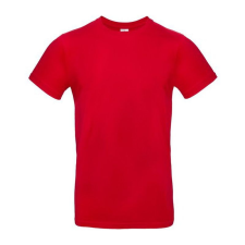 B&amp;C B04E Exant 190 kereknyakú póló, red - 3XL férfi póló