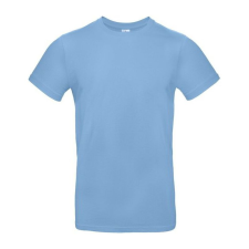B&C B04E Exant 190 kereknyakú póló, sky blue - XL férfi póló