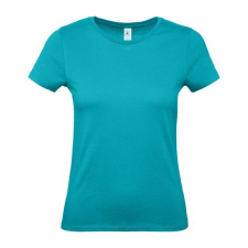 B&amp;C B54E Női rövid ujjú póló, real turquoise - XL női póló