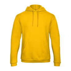 B&C férfi kapucnis pulóver, színazonos húzózsinórral O47, Gold-2XL