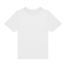 B&amp;C gyerek rövid ujjú, környakas póló B07E, White-9/11 gyerek póló