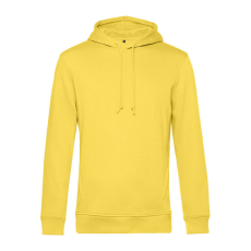 B&C kapucnis férfi pulóver kétoldali zsebekkel O78, Yellow Fizz-M