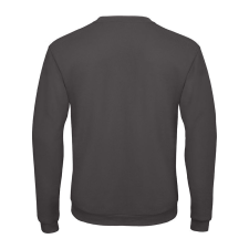 B&amp;C kereknyakú férfi pulóver O46, Anthracite-XS férfi pulóver, kardigán
