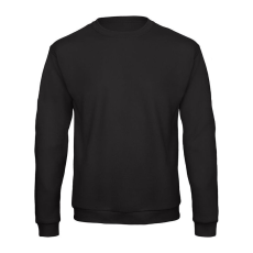 B&C kereknyakú férfi pulóver O46, Black-XS