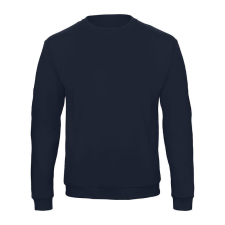 B&amp;C kereknyakú férfi pulóver O46, Navy-3XL férfi pulóver, kardigán