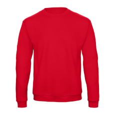 B&C kereknyakú férfi pulóver O46, Red-XL