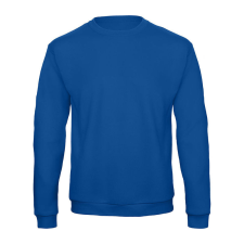 B&C kereknyakú férfi pulóver O46, Royal Blue-S férfi pulóver, kardigán