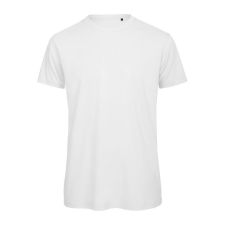 B&amp;C lezser szabású minősített biopamut férfi póló BD62, White-2XL férfi póló