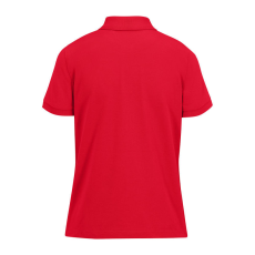 B&C modern, klasszikus stílusú, előzsugorított galléros Női pamut póló O02, Red-XL