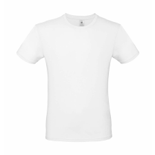 B and C Csomag akciós póló (minimum 3 db) Férfi rövid ujjú póló B&amp;C #E150 T-Shirt -5XL, Fehér férfi póló
