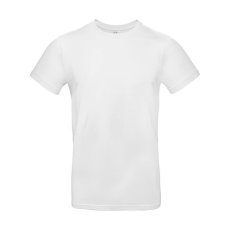 B and C Csomag akciós póló (minimum 3 db) Férfi rövid ujjú póló B&C #E190 T-Shirt -2XL, Fehér