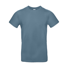 B and C Csomag akciós póló (minimum 3 db) Férfi rövid ujjú póló B&C #E190 T-Shirt -S, Kő kék