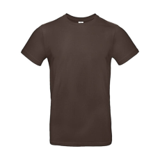 B and C Csomag akciós póló (minimum 3 db) Férfi rövid ujjú póló B&C #E190 T-Shirt -XL, Barna