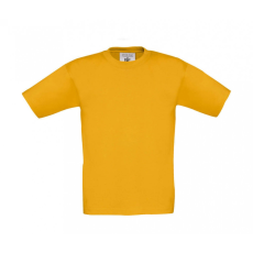 B and C Csomag akciós póló (minimum 3 db) Gyerek rövid ujjú póló B and C Exact 150/kids T-Shirt 9/11 (134/146), Aranysárga