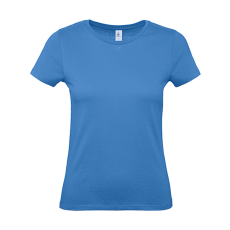 B and C Csomag akciós póló (minimum 3 db) Női rövid ujjú póló B&C #E150 /women T-Shirt -L, Azur kék