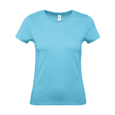 B and C Csomag akciós póló (minimum 3 db) Női rövid ujjú póló B&amp;C #E150 /women T-Shirt -L, Türkizkék női póló