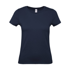 B and C Csomag akciós póló (minimum 3 db) Női rövid ujjú póló B&C #E150 /women T-Shirt -S, Sötétkék (navy)