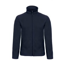 B and C Férfi hosszú ujjú polár B and C ID.501 Micro Fleece Full Zip XL, Sötétkék (navy) férfi kabát, dzseki