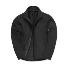 B and C Férfi hosszú ujjú Softshell B and C ID.701 Softshell Jacket 3XL, Fekete/fekete férfi kabát, dzseki