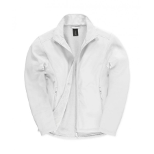 B and C Férfi hosszú ujjú Softshell B and C ID.701 Softshell Jacket XL, Fehér/fehér férfi kabát, dzseki