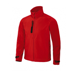 B and C Férfi kabát B and C X-Lite Softshell/men Jacket S, Mély piros