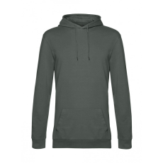 B and C Férfi kapucnis hosszú ujjú pulóver B and C #Hoodie French Terry 2XL, Millenáris khaki