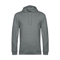 B and C Férfi kapucnis hosszú ujjú pulóver B and C #Hoodie French Terry M, Heather Mid Szürke