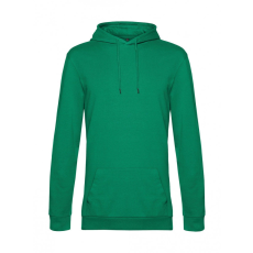 B and C Férfi kapucnis hosszú ujjú pulóver B and C #Hoodie French Terry M, Kelly zöld