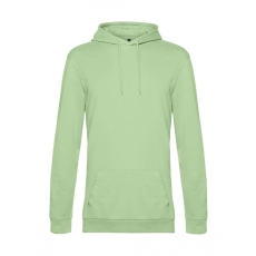 B and C Férfi kapucnis hosszú ujjú pulóver B and C #Hoodie French Terry S, Világos Jade