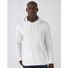 B and C Férfi kapucnis hosszú ujjú pulóver B and C #Hoodie French Terry XS, Fehér