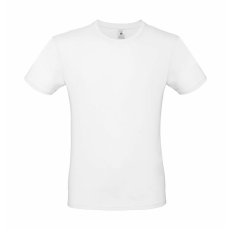 B and C Férfi rövid ujjú póló B&C #E150 T-Shirt -2XL, Fehér