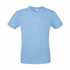 B and C Férfi rövid ujjú póló B&C #E150 T-Shirt -L, Ég kék