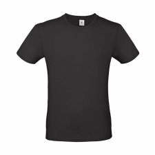 B and C Férfi rövid ujjú póló B&amp;C #E150 T-Shirt -L, Fekete férfi póló