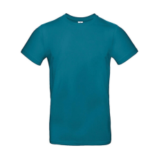 B and C Férfi rövid ujjú póló B&C #E190 T-Shirt -M, Díva kék
