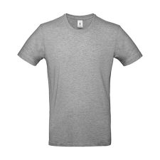 B and C Férfi rövid ujjú póló B&amp;C #E190 T-Shirt -XL, Sportszürke férfi póló
