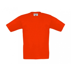 B and C Gyerek rövid ujjú póló B and C Exact 190/kids T-Shirt 3/4 (98/104), Narancssárga