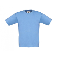 B and C Gyerek rövid ujjú póló B and C Exact 190/kids T-Shirt 9/11 (134/146), Ég kék gyerek póló