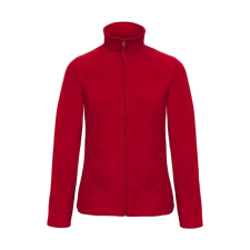 B and C Női hosszú ujjú polár B and C ID.501/women Micro Fleece Full Zip XS, Piros női dzseki, kabát