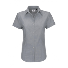 B and C Női rövid ujjú blúz B and C Oxford SSL/women Shirt S, Silver Moon