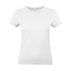 B and C Női rövid ujjú póló B&C #E190 /women T-Shirt -3XL, Fehér