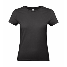 B and C Női rövid ujjú póló B&amp;C #E190 /women T-Shirt -3XL, Fekete női póló