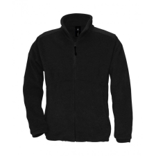 B and C Uniszex hosszú ujjú kabát B and C Icewalker+ Outdoor Full Zip Fleece 2XL, Fekete női dzseki, kabát